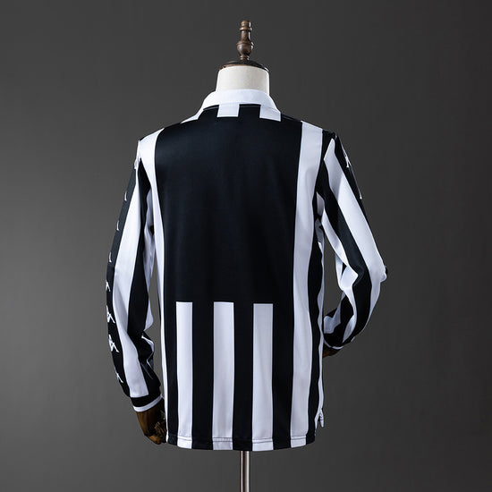 Juventus 99/00 Home Men's Long Sleeve Jersey- Retro