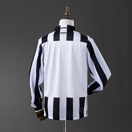 Juventus 14/15 Home Men's Long Sleeve Jersey- Retro