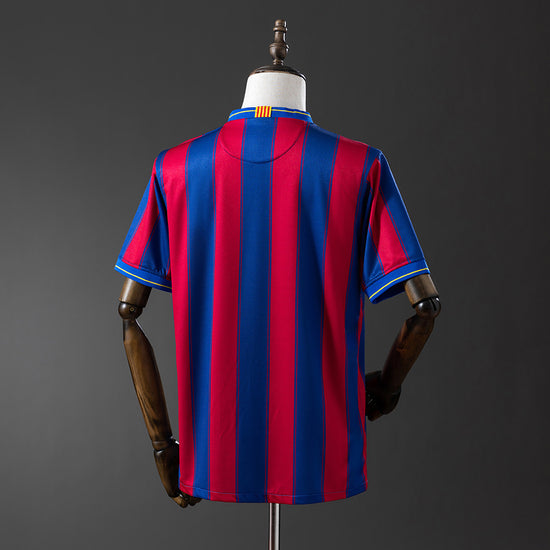 Barcelona 09/10 Home Men's Jersey- Retro