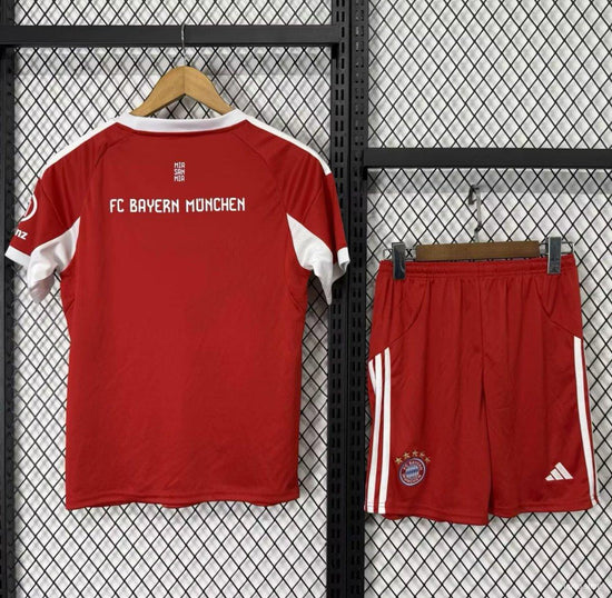 Bayern Munich 25/26 Home Kid's Jersey & Shorts