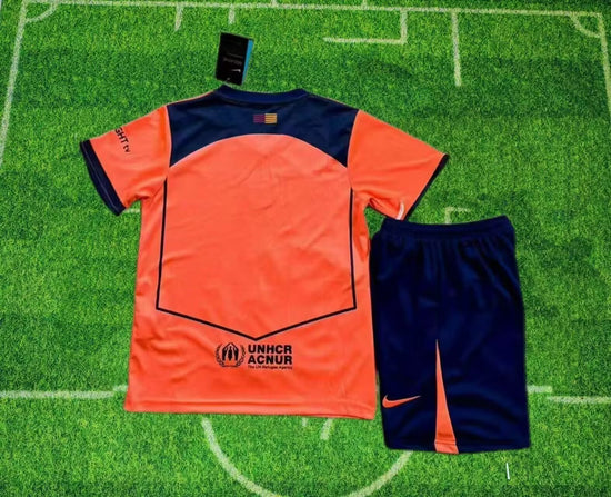 Barcelona 25/26 Third Kid's Jersey & Shorts