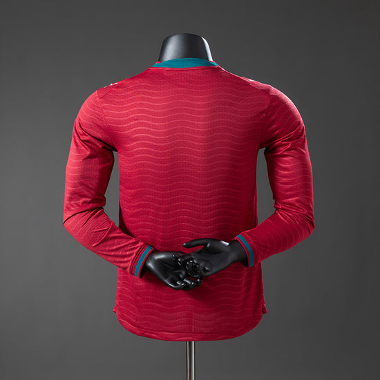 Portugal 2026 Home Men's Long Sleeve Jersey- Player Issue