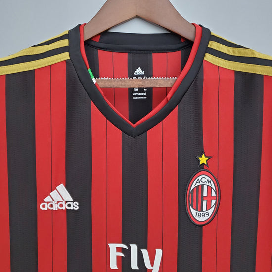 AC Milan 2013/14 Home Men's Jersey- Retro