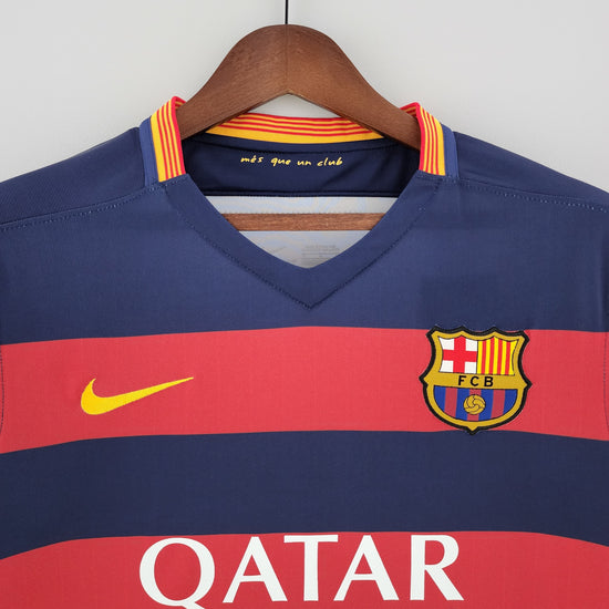 Barcelona 15/16 Home Men's Jersey- Retro