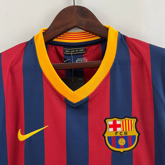 Barcelona FC 2013/14 Home Men's Jersey- Retro