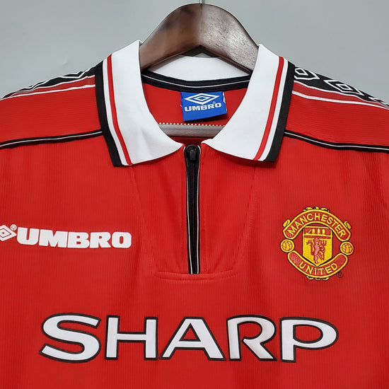 Manchester United 1998/99 Home Men's Jersey- Retro