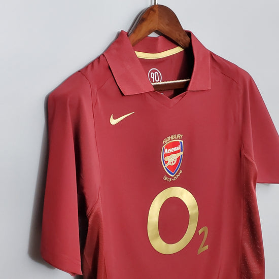 Arsenal 2005/06 Home Men's Jersey- Retro