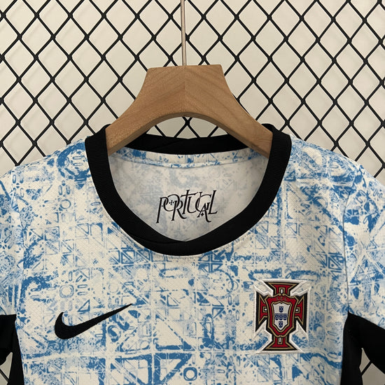 Portugal 2024 Away Kid's Jersey & Shorts