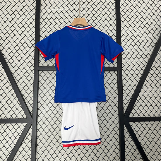 France 2024 Home Kid's Jersey & Shorts