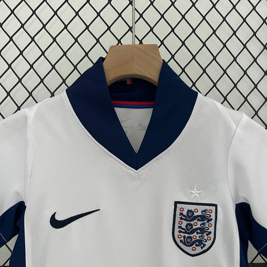 England 2024 Home Kid's Jersey & Shorts