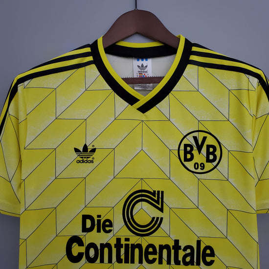 Borussia Dortmund 1988 Home Men's Jersey- Retro