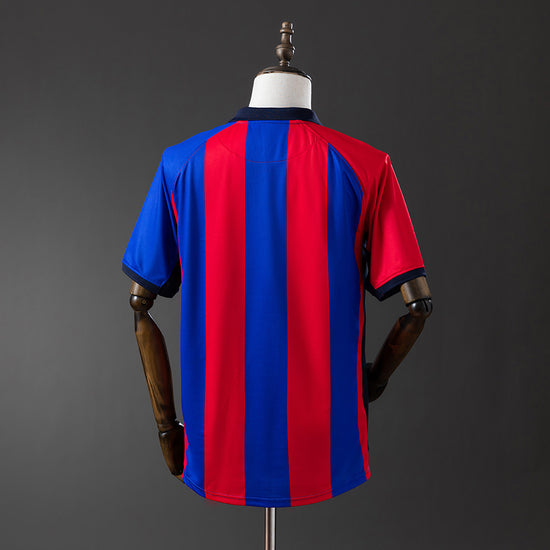 Barcelona 01/02 Home Men's Jersey- Retro