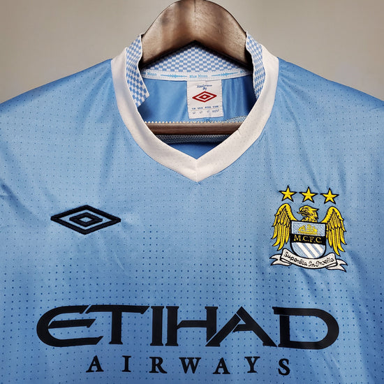 Manchester City 2011/12 Home Men's Jersey- Retro