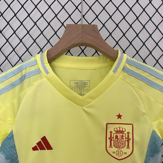 Spain 2024 Away Kid's Jersey & Shorts