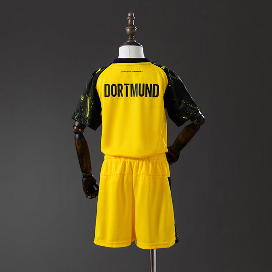 Borussia Dortmund 25/26 Home Kid's Jersey & Shorts
