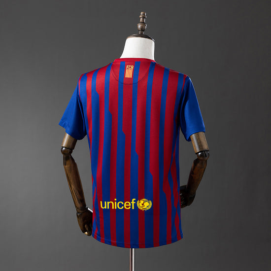 Barcelona 11/12 Home Men's Jersey- Retro