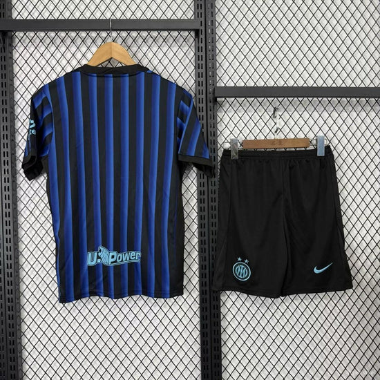 Inter Milan 25/26 Home Kid's Jersey & Shorts