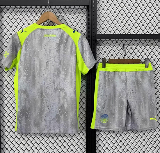 Manchester City 25/26 Third Kid's Jersey & Shorts