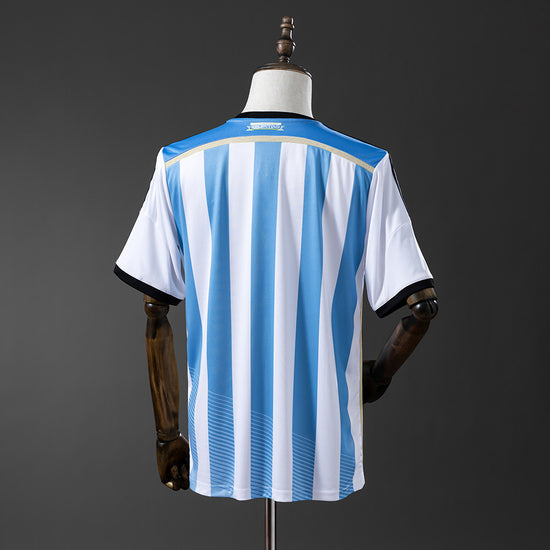 Argentina 2014 Home Men's Jersey- Retro