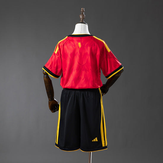 Belgium 2026 Home Kid's Jersey & Shorts