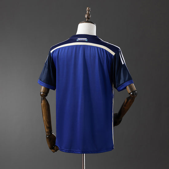 Argentina 2014 Away Men's Jersey- Retro