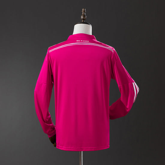 Real Madrid 14/15 Away Men's Long Sleeve Jersey- Retro