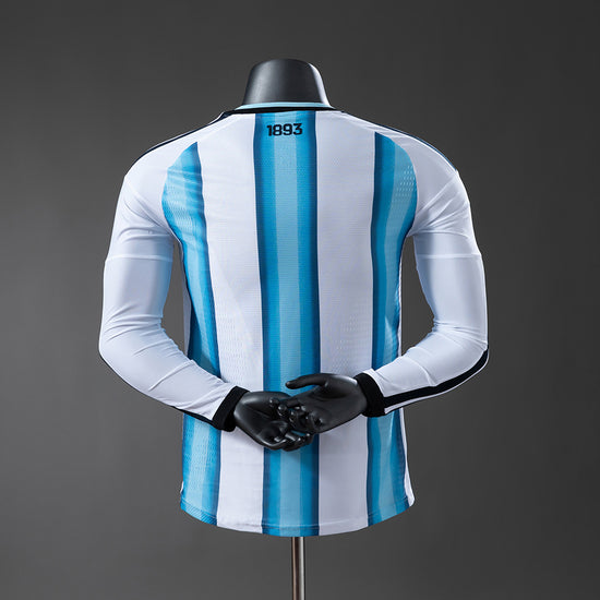 Argentina 2026 Home Men's Long Sleeve Jersey- Player Issue