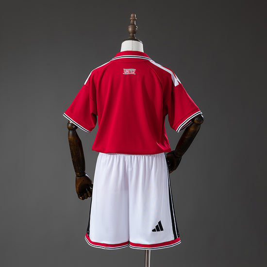 Manchester United 26/27 Home Kid's Jersey & Shorts