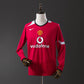 Manchester United 04/05 Home Men's Long Sleeve Jersey- Retro