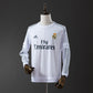 Real Madrid 15/16 Home Men's Long Sleeve Jersey- Retro