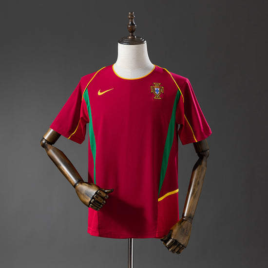 Portugal 2002 Home Men's Jersey- Retro