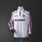Manchester United 98/99 Away Men's Long Sleeve Jersey- Retro