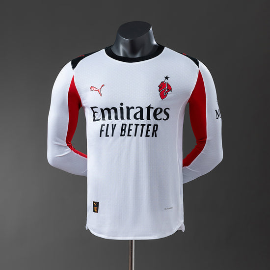 AC Milan 25/26 Away Men's Long Sleeve Jersey- Player Issue