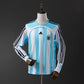 Argentina 2006 Home Men's Long Sleeve Jersey- Retro