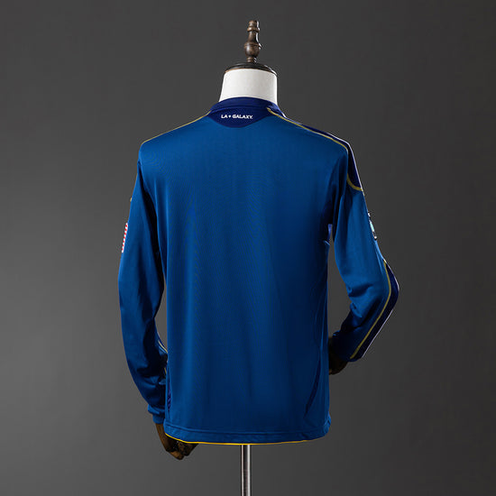 LA Galaxy 11/12 Away Men's Long Sleeve Jersey- Retro