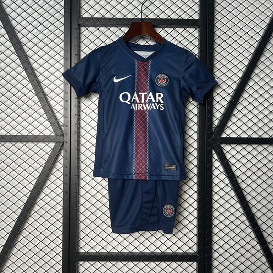PSG 25/26 Home Kid's Jersey & Shorts