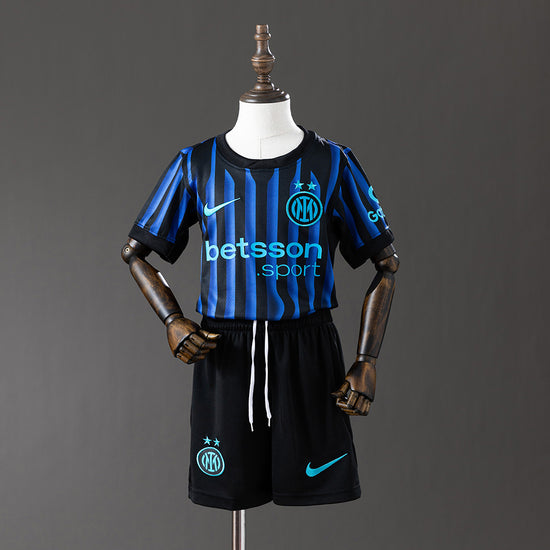 Inter Milan 25/26 Home Kid's Jersey & Shorts