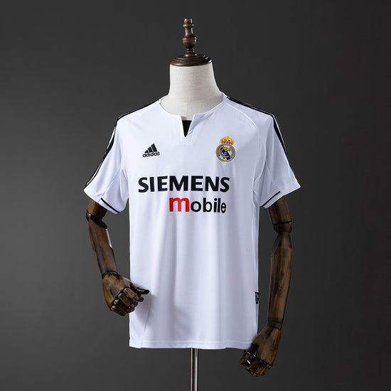 Real Madrid 04/05 Home Men's Jersey- Retro