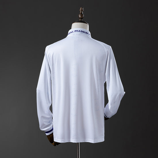 Real Madrid 94/95 Men's Long Sleeve Jersey- Retro
