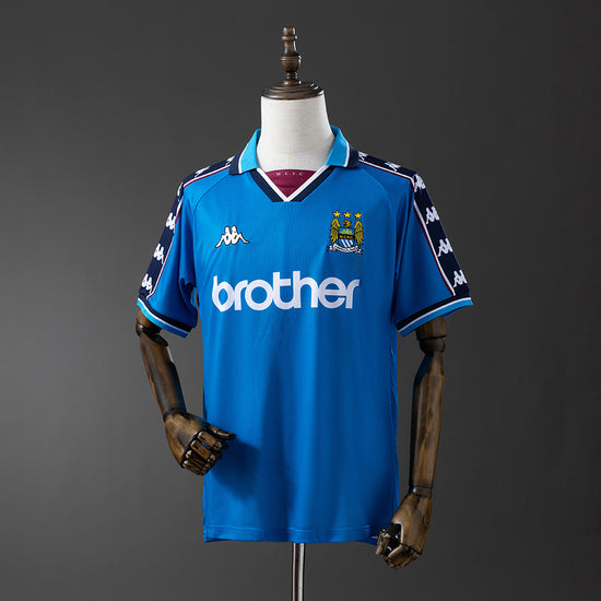 Manchester City 97/99 Home Men's Jersey- Retro