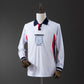 England 1998 Home Men's Long Sleeve Jersey- Retro