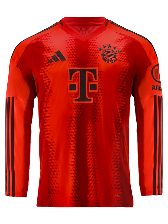Bayern Munich 24/25 Home Men's Long Sleeve Jersey- Player Issue