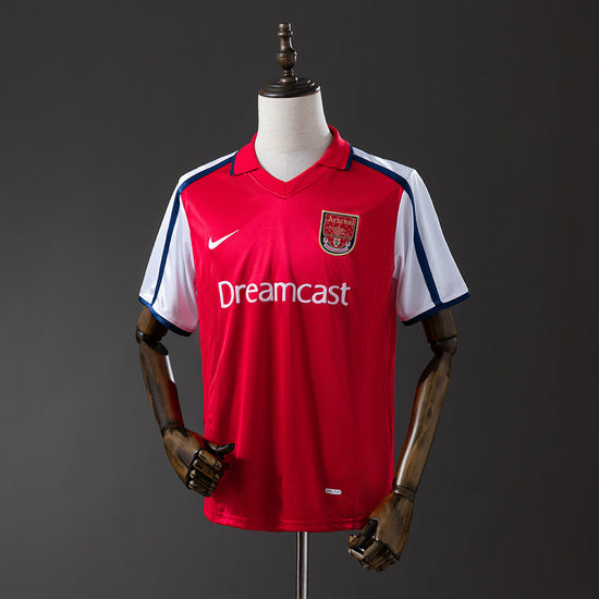 Arsenal 01/02 Home Men's Jersey- Retro