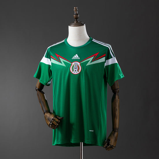 Mexico 2014 Home Men's Jersey- Retro