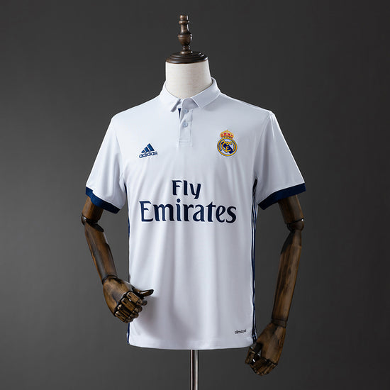 Real Madrid 16/17 Home Men's Jersey- Retro
