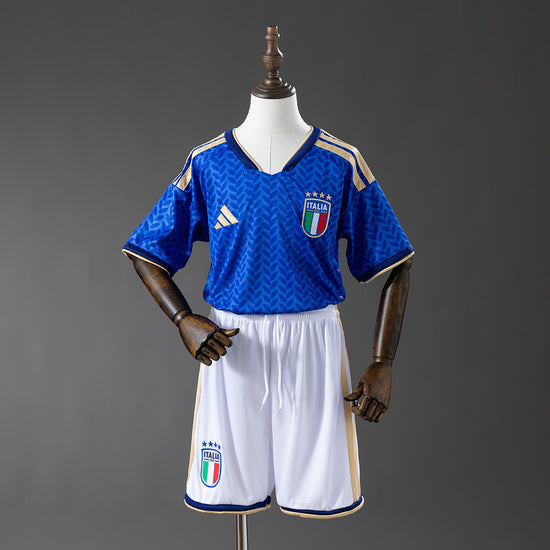 Italy 2026 Home Kid's Jersey & Shorts