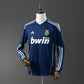 Real Madrid 10/11 Away Men's Long Sleeve Jersey- Retro