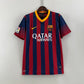 Barcelona FC 2013/14 Home Men's Jersey- Retro
