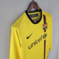 Barcelona FC 2008/09 Away Men's Long Sleeve Jersey- Retro