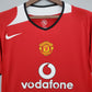 Manchester United 2005/06 Home Men's Long Sleeve Jersey- Retro